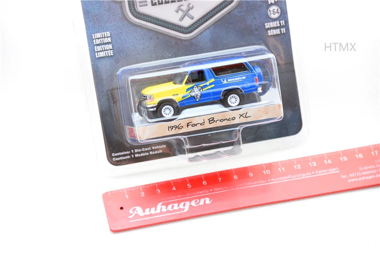 

GreenLight 1:64 1996 Ford Bronco XL Alloy simulation micro car model collection decoration car toy gift