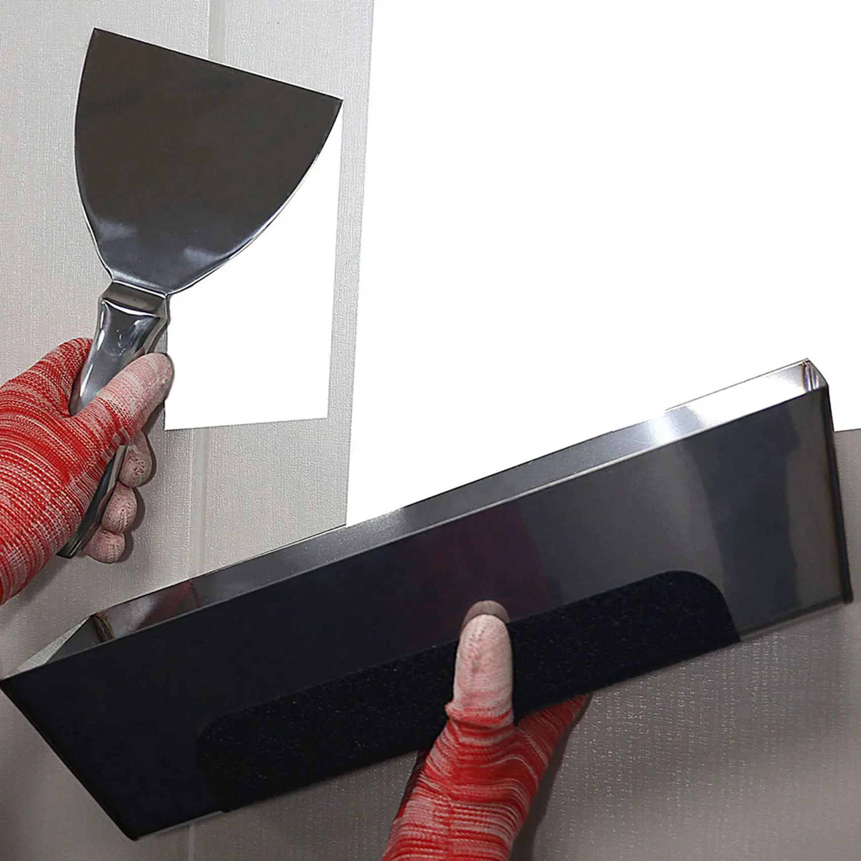 

ABUI-2X 12HRG Non Slip Contoured Stainless Steel Heliarc Mud Pan, 14Inch