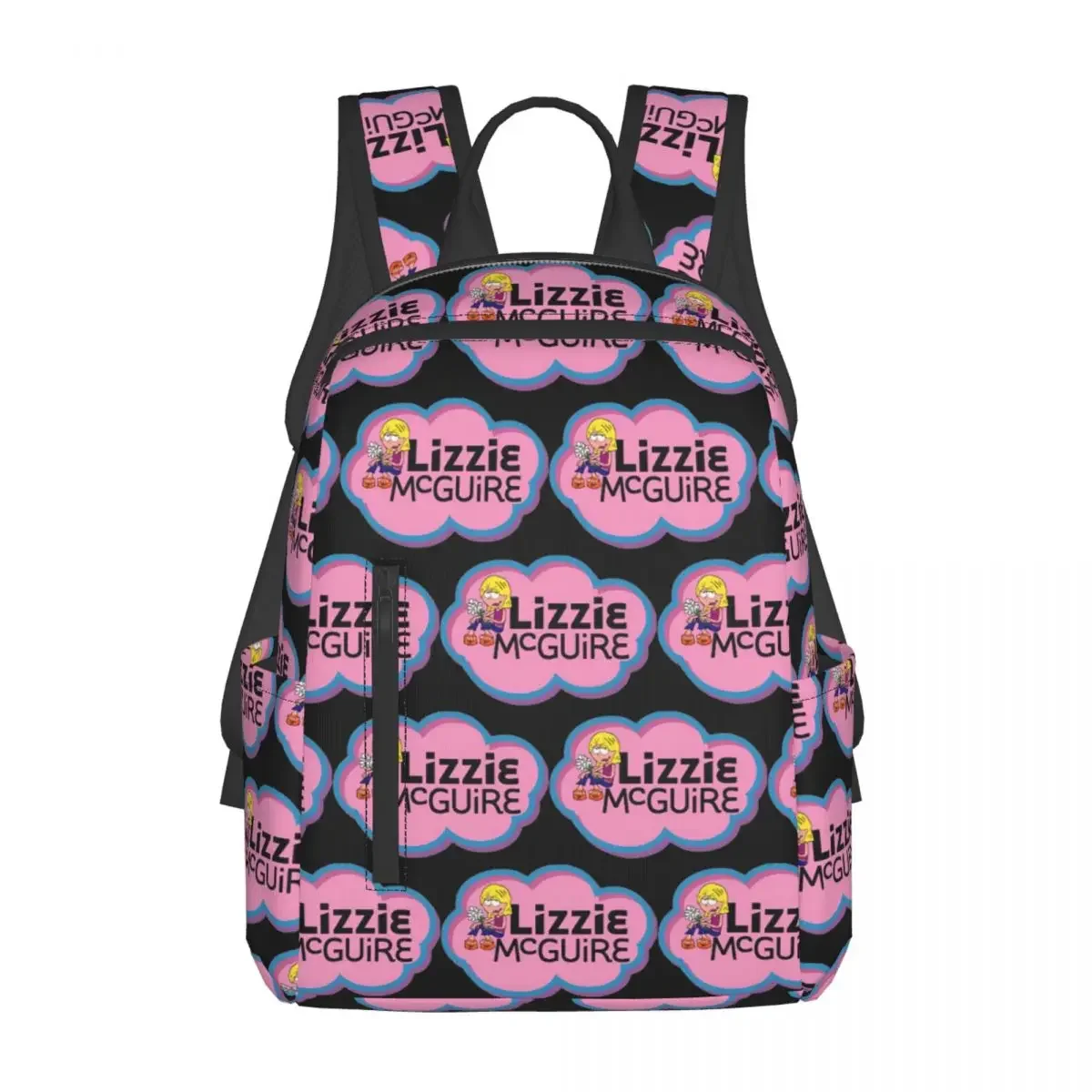 

Lizzie Mcguire Cartoon Backpack Daypack Large Capacity Children BookBag School Bag Shoulder Bags for Men Women