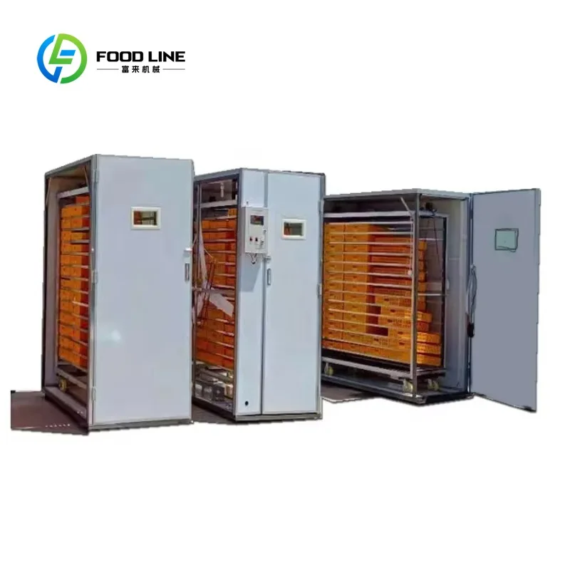 

Customized Multi-stage Full Automatic Chicken Egg Incubator Hatcher 19712 Capacity Hot Sale Efficient