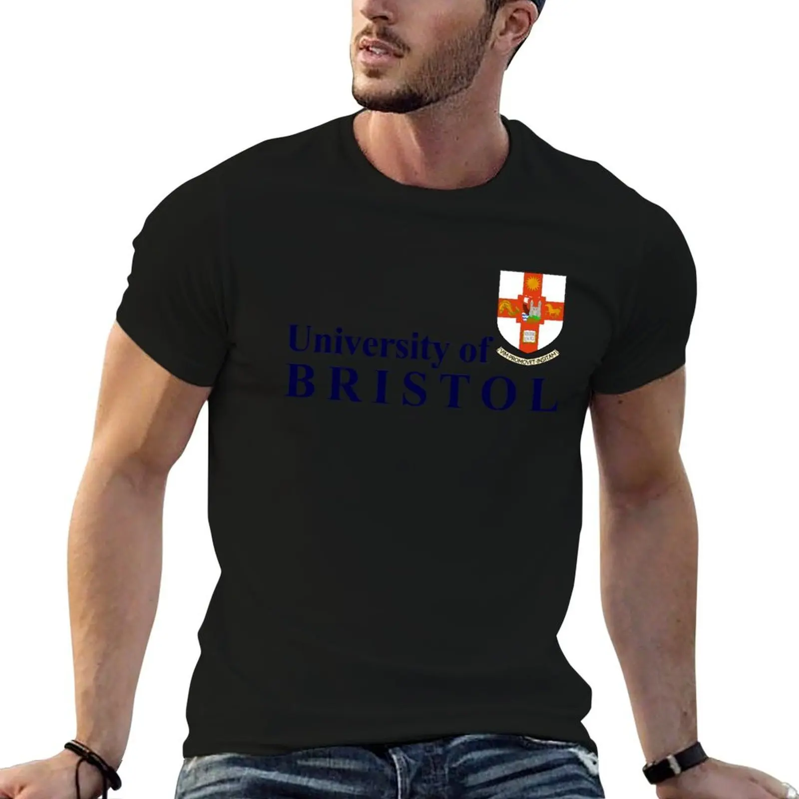 

University of Bristol T-Shirt t shirt for man cotton t shirt man g man t shirts for men T-shirt