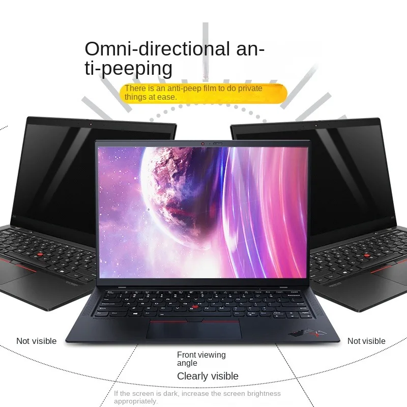 

For ThinkPad X1 Carbon T14p T16 P16s 2025 2024 2023 Laptop Privacy Screen E16 X9-14 X9-15 anti-spyware and anti-snooping film