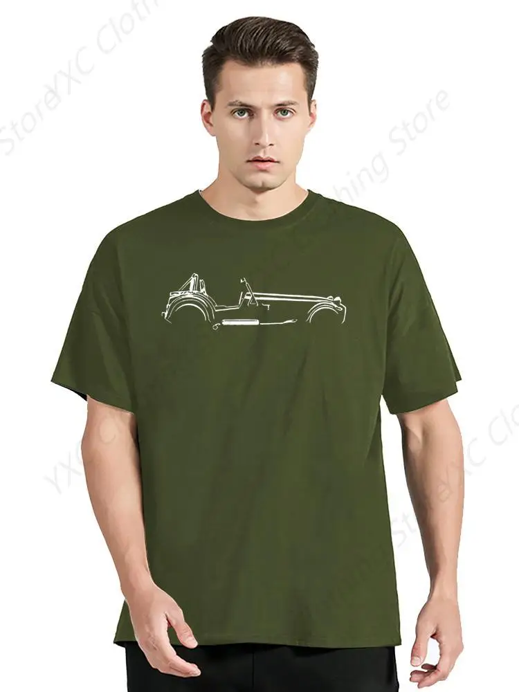 Premium Autotees Car Men's T-shirt- Short Sleeve Crew Neck Soft Fitted Tees S - 6XL Fresh Classic Basic Tshirts