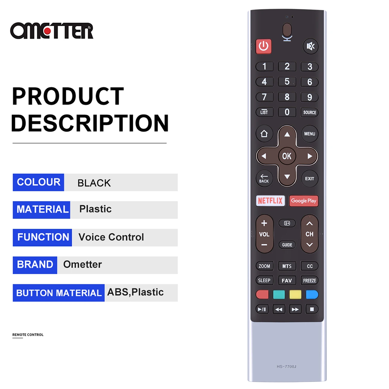 الأصلي صوت التلفزيون التحكم عن بعد ل Skyworth Coocaa أندرويد التلفزيون الذكية 58G2A G6 E6D E3D S5G Netflix جوجل اللعب HS-7700J HS-7701J