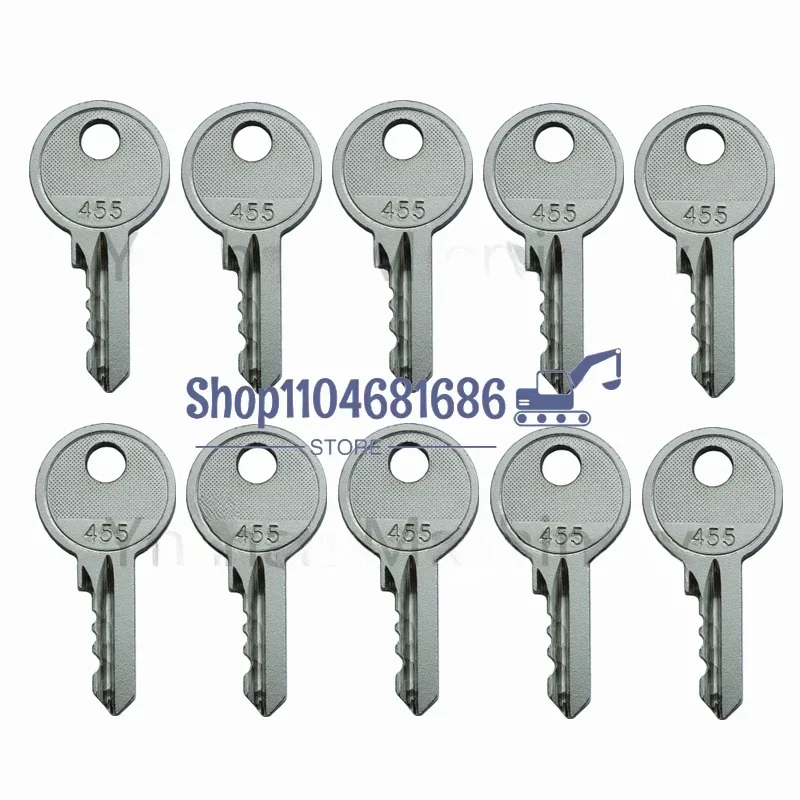 2/5/10pcs 455 Ignition Switch Key 104466 Skyjack Man-Lifts Ronis  and Genie JLG Lift Forklift Models 21982 Starter Key