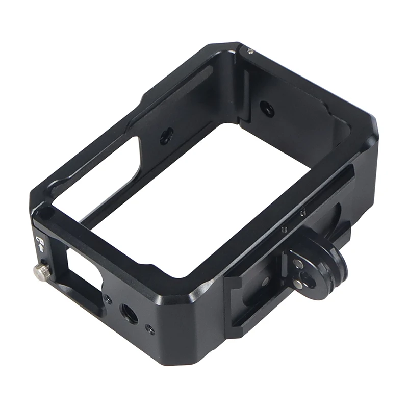 Aluminium-Schutzkäfig Rig 1/4 magnetischer Stativadapter Kaltschuhhalterung für Insta360 One R / RS Action-Kamera, erweiterter Rahmen – Detail 12
