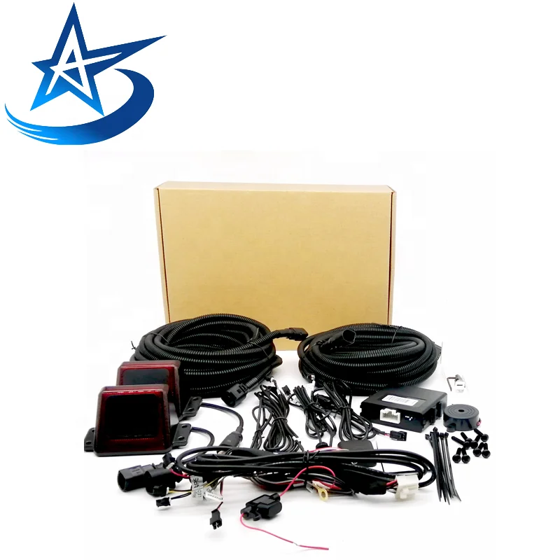 Rear Cross Traffic Alert(RCTA) High Accuracy Parking Ultrasonic Kit With Buzzer Alarm System