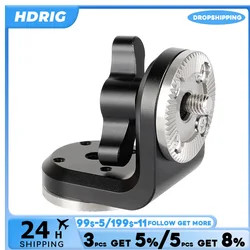 HDRIG Aluminum Dual ARRI Rosettes Extension Mount Vertical Type With Central M6 Thread for Camera Cgae Rosette Accessories