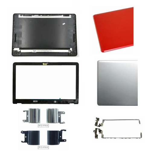 Nuevo para HP 15-BS 15-BW 15-BU 15-BR 15Q-BU 15T-BR 15T-BS LCD contraportada/bisel/bisagras cubierta azul 924925-001 AP204000210 924895-001