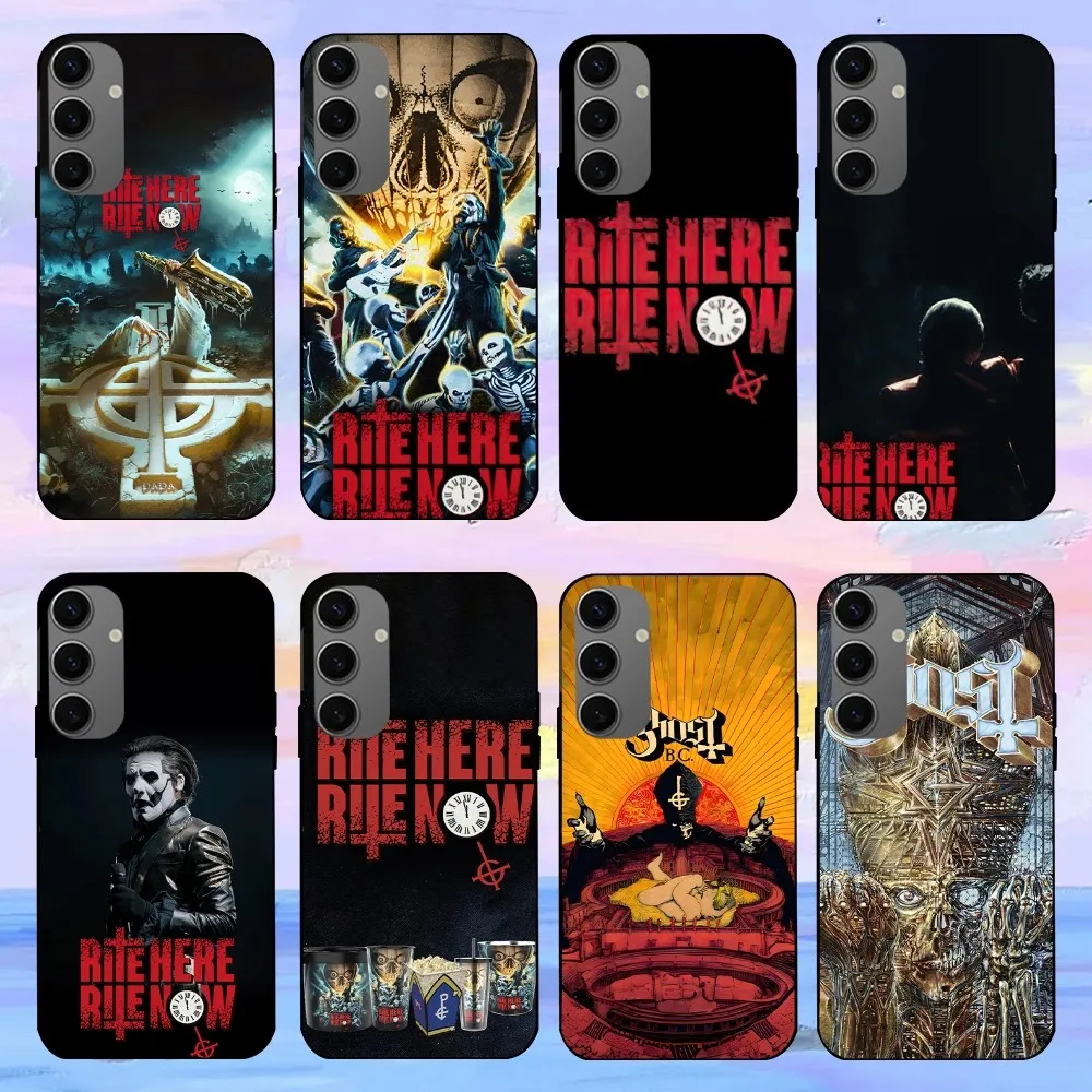 Band G-Ghost Rite Here Rite Now Phone Case For Samsung Galaxy S21 S22 S23 S30 Note 10 20  Plus Lite FE ULTRA Shell