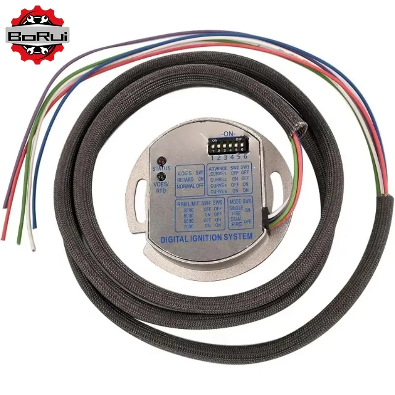 

53-644 часть мотоцикла, электронный модуль зажигания с одним огнем для Harley Dyna Davidson