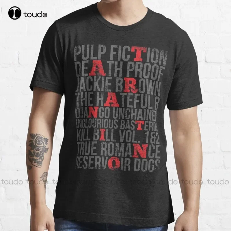 New Quentin Tarantino Movies Vintage Grunge Style Pulp Fiction T-Shirt Cotton Tee Shirt school shirts for girls Unisex