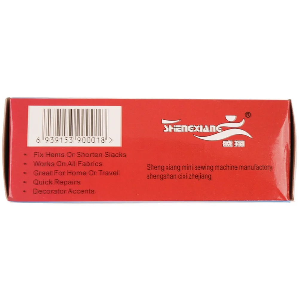 New Portable Manual Sewing Machine Simple Operation Stitch Handy Sewing Fabric Tool Mini Hand-Held DIY Apparel Tool Embroidery
