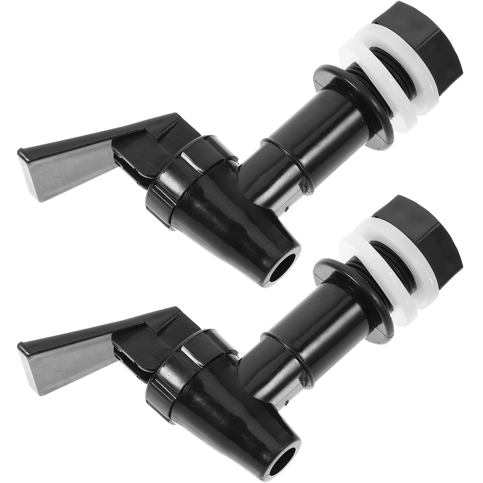 

2 Pcs Cooler Water Faucet Nozzle Beverage Dispenser Silica Gel Replacement Reusable
