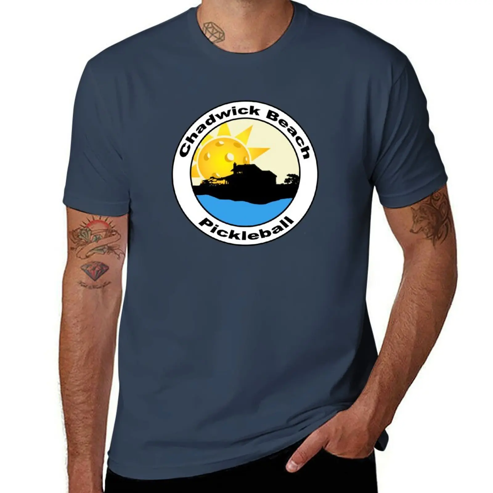 

Pickleball Beach Chadwick T-Shirt Labor Work Casual T-Shirt