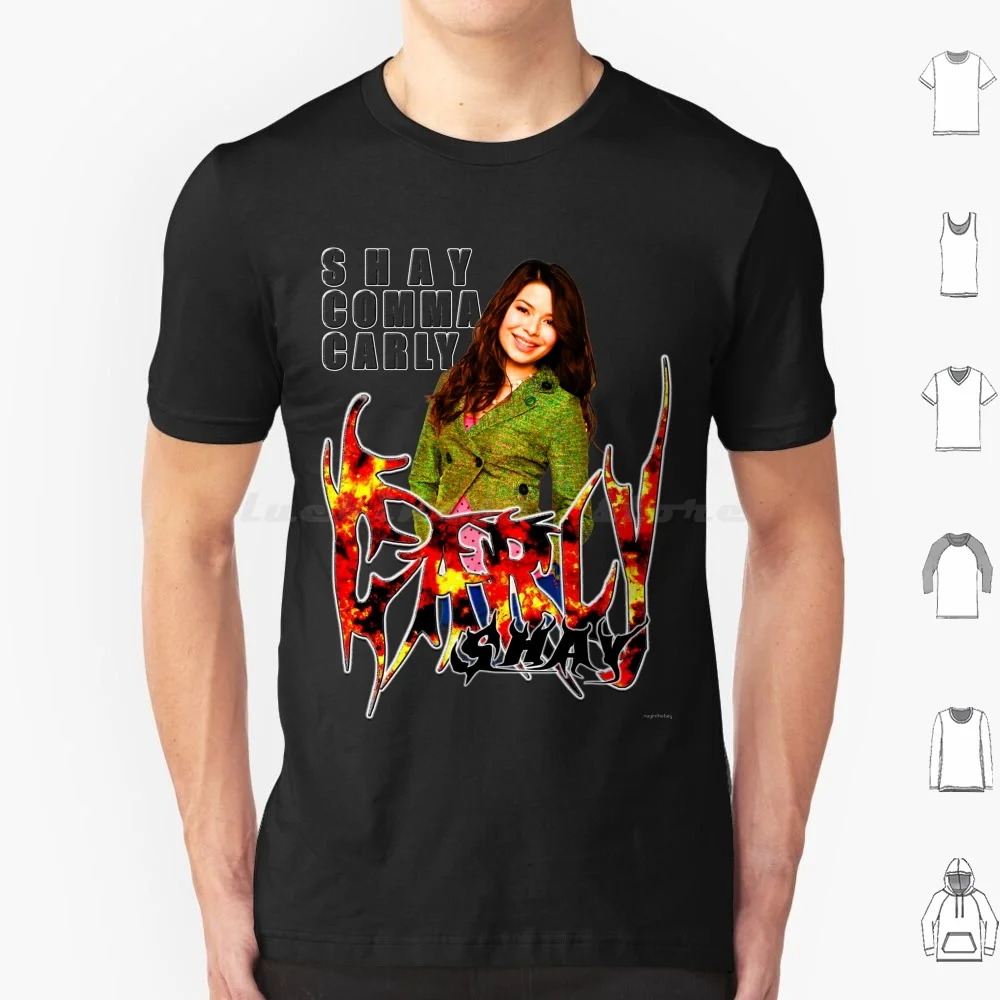 Carly Shay T Shirt Homens Mulheres Crianças 6xl Carly Shay Icarly I Carly Miranda Cosgrove Engraçado Nick Spencer Shay Jerry Trainor Sam