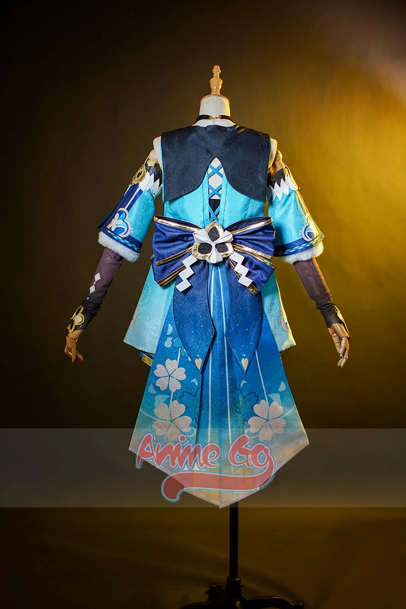 Genshin Impact Kirara Cosplay Traje para Mulheres, Uniforme de Jogo, Vestido com Cauda Orelha, Kawaii, Fofos, Meninas, Roupas de Halloween, C07630-AA