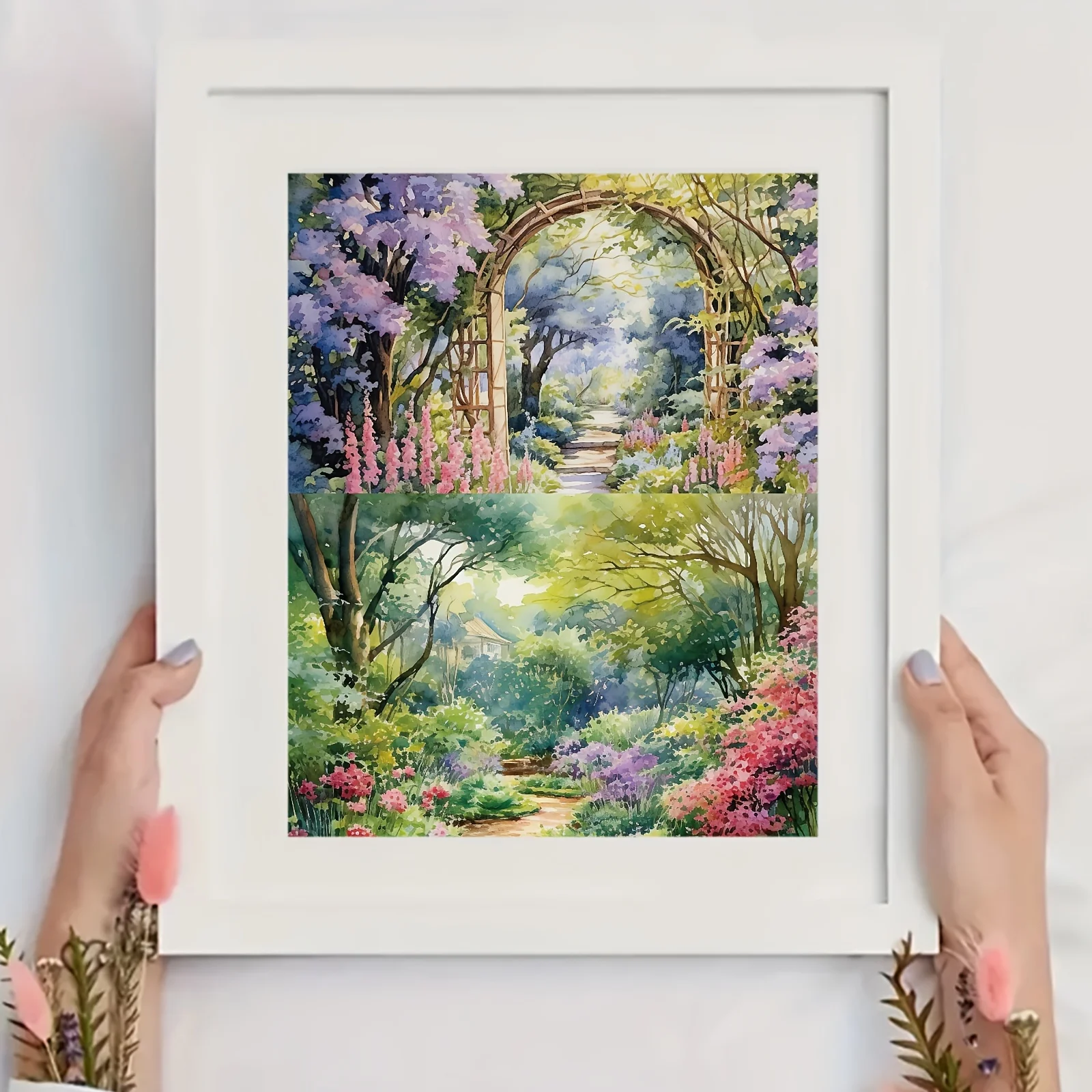 8 أوراق (8 أنماط) منصات ورق قصاصات موضوع الغابات لتغليف الهدايا الصغيرة مجلة غير المرغوب فيها لتقوم بها بنفسك أوراق الكولاج الحرفية الفنية