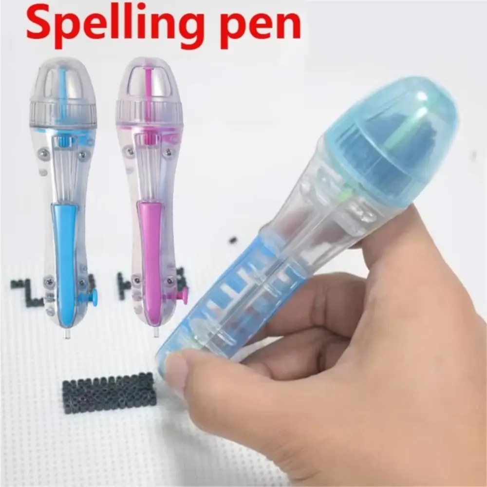

2.6mm Tip Bead Positioning Pen Ergonomic Grip Automatic Press Bead Placement Tool Anti-slip Multipurpose Dispenser for Beads