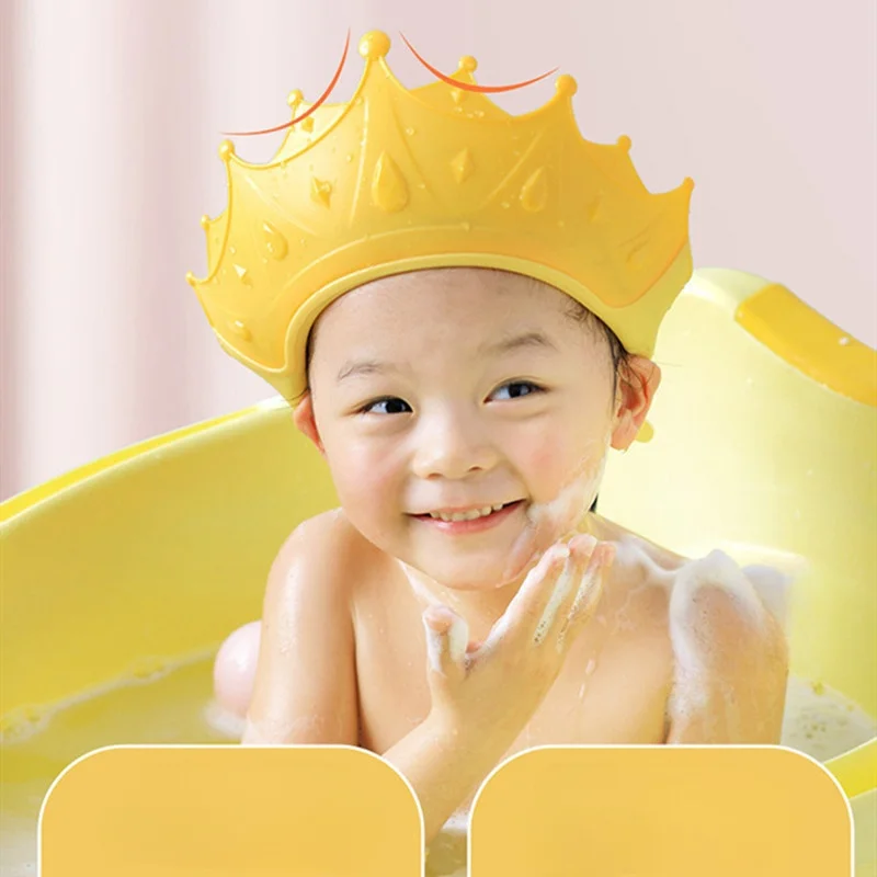 Shampoo God Eye and Ear Protection Silicone Shampoo Hat Baby and Child Waterproof Shower Shampoo Hat