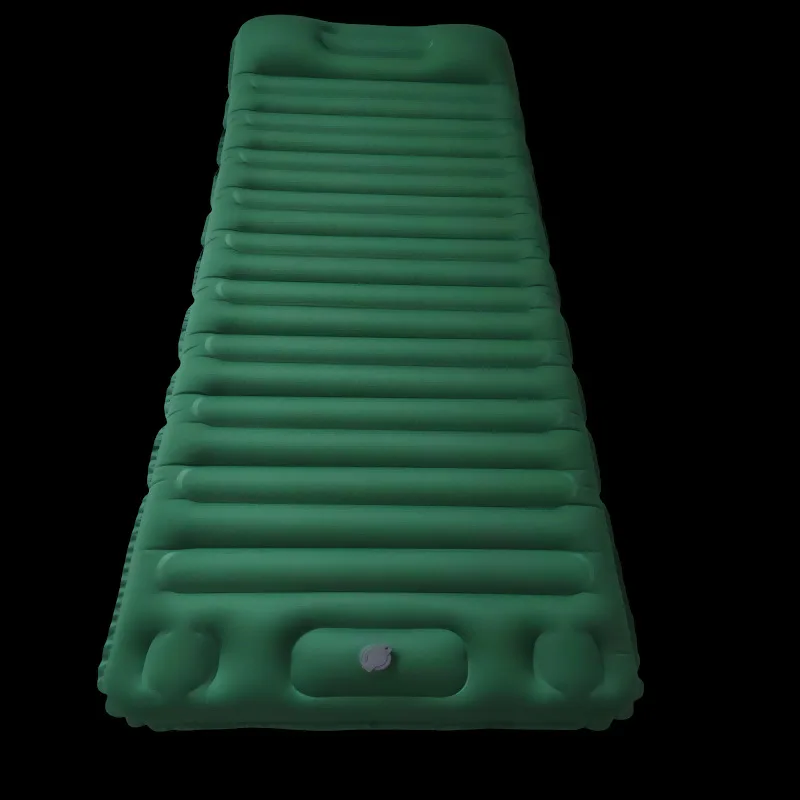 Esteras inflables para acampar al aire libre, cojín de aire con almohada, colchoneta para dormir turística al aire libre, colchón autoinflable para senderismo y escalada