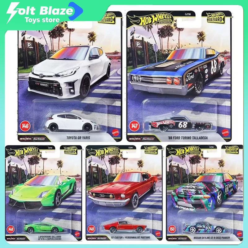 

Hot Wheels Car Culture GJT68 Garden Avenue Nissan Toyota Ford Lamborghini DieCast Simulation Car Model Boy Collection Toys Gifts