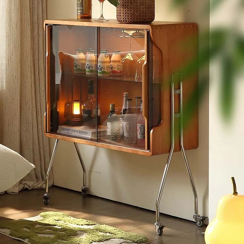 

Modern Aesthetic Living Room Cabinets Metal Legs Removable Glam Cool Living Room Cabinets Minimalist Trendy Meuble Furniture