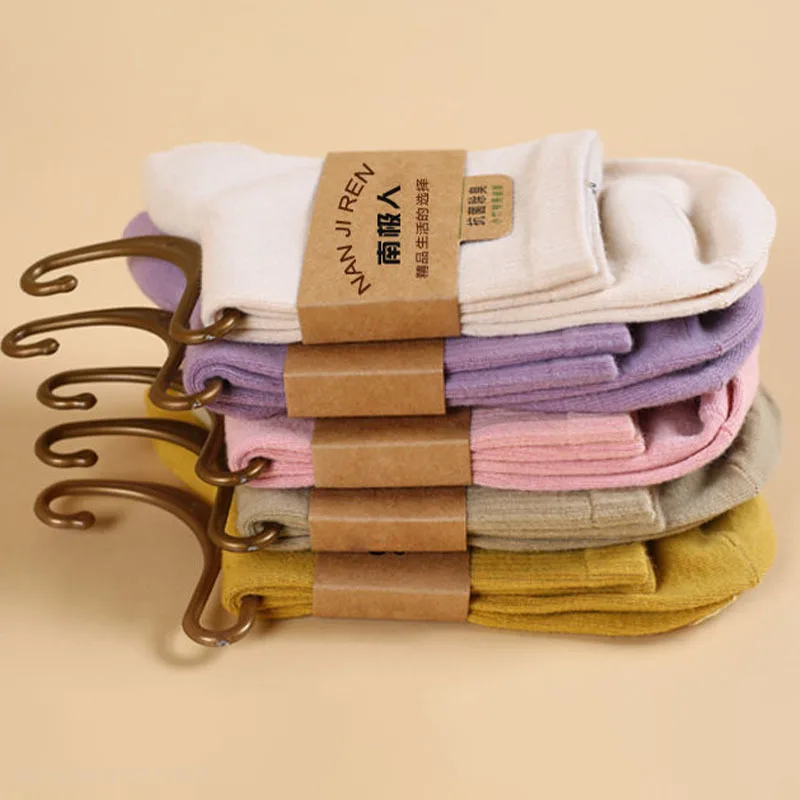 5 Pairs/lot Youpin Fashion Socks Women Spring Solid Knitted Striped Cotton Socks Girls Casual Socks Ladies Breathable Sox