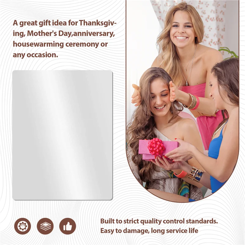 AF93-مجموعة سجادات ألواح تقطيع بلاستيكية مرنة شفافة، سجادات شفافة لقطع المطبخ مقاس 17.5 × 12 بوصة، مجموعة من 7 قطع