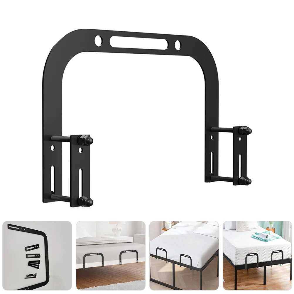 

2pcs Mattress Retainer Bar Anti Slide Stopper Nonslip Gripper For Bed Frame Metal Mattress Baffle Sturdy Home Storage Tool