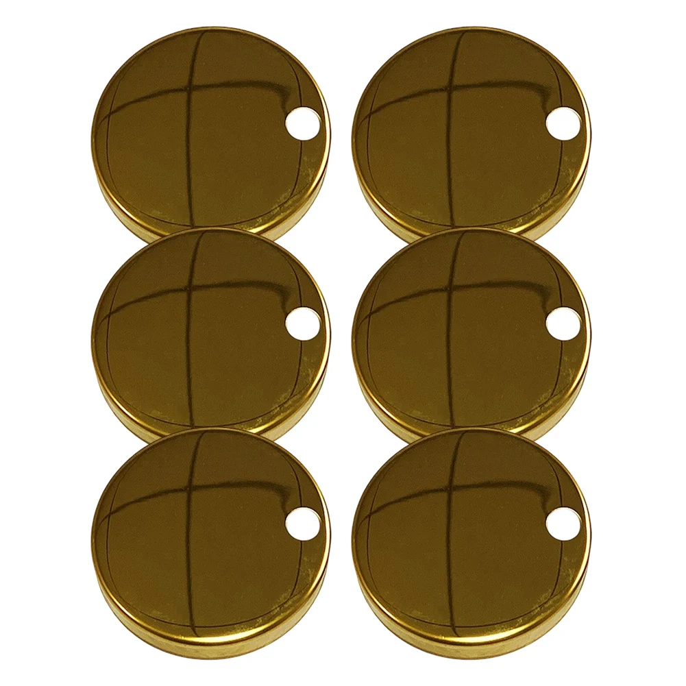 

6 шт., 60x60 мм, крепежные крышки, золотой верхний фиксатор, петли для сиденья унитаза, крепеж для обустройства дома, сантехнические приспособления, аксессуары