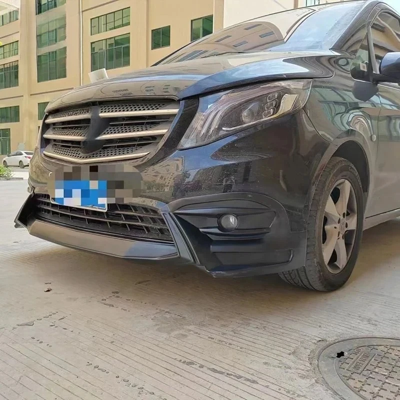 New Design ABS Material Car Bumper Front Lip Rear Lip    Vito 2016-2021 Car Bodykit