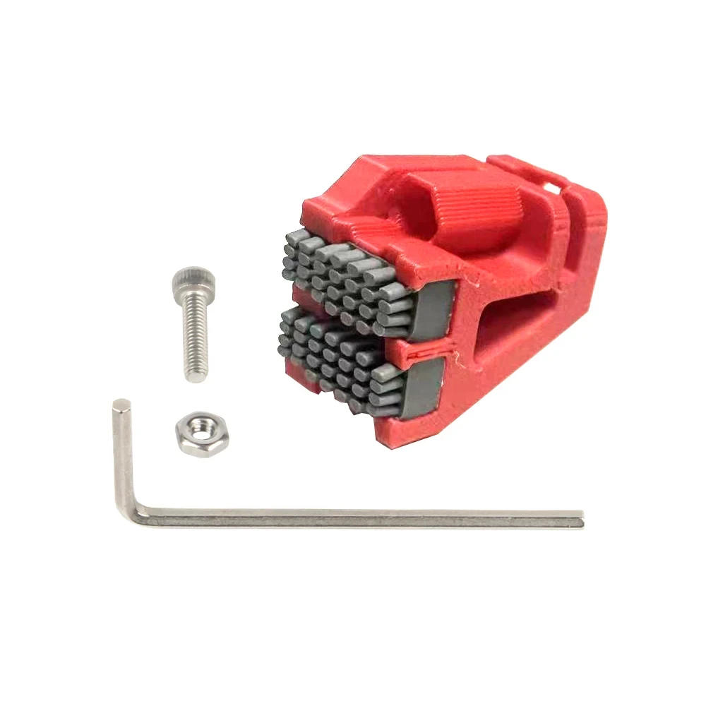 ل بامبو مختبر P1P P1S X1 X1C الفوهات ممسحة فرشاة سيليكون شنت أجهزة غسل رأس الطباعة الأنظف رأس الطابعة مسح #2