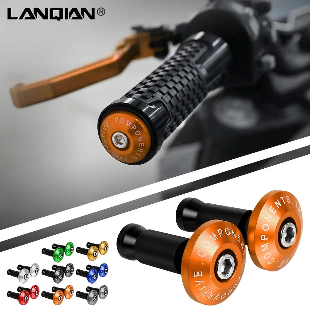 

Motorcycle Handle Bar End Handlebar Grips Cap Anti Silder Plug For Husqvarna TE FE TC FC 125 150 250 300 350 450 501 2014-2023