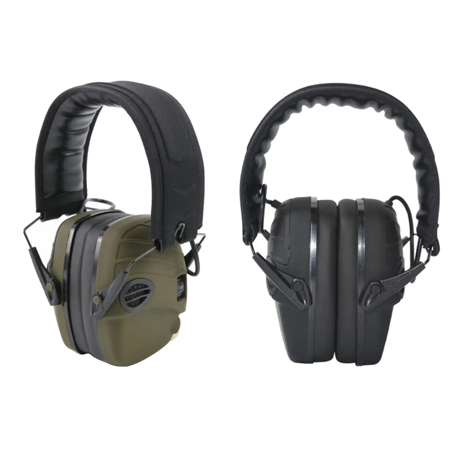 

Shooting Earmuffs Ear for Gun Range Noise Reduction NRR 25dB Hearing Sound Amplification Foldable Headphones