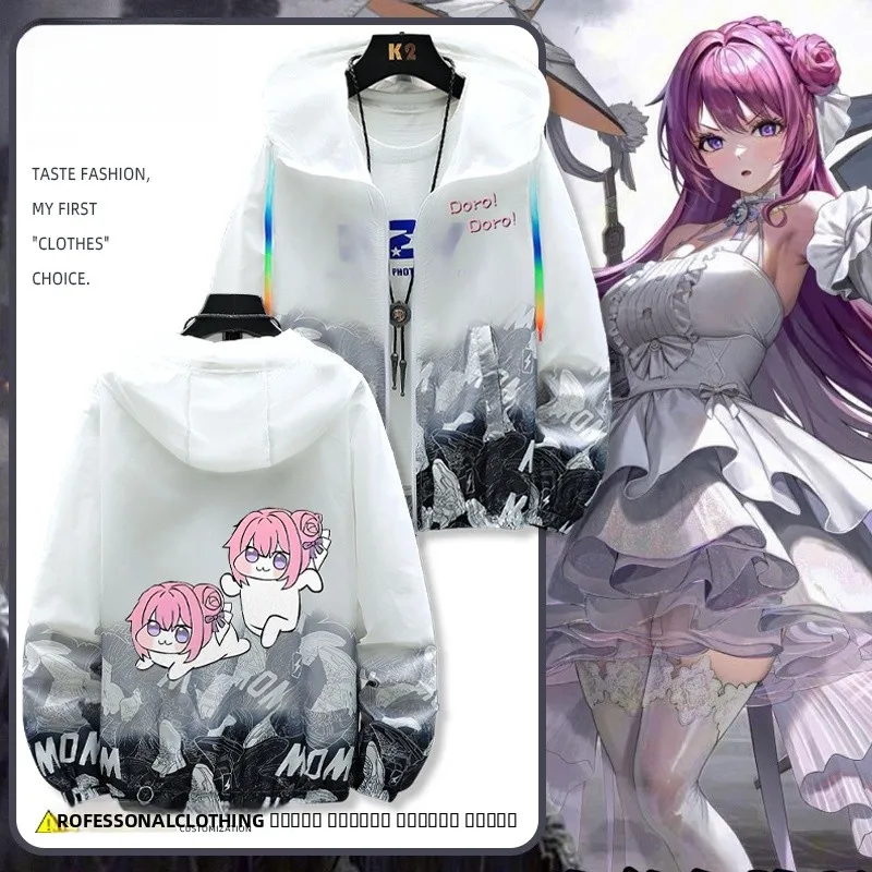 

Nikke Doro Dog Summer Sun Protection Clothing ex Loose Fit Long Sve Youth Faion Outerwear Breathable Polyester Jaet