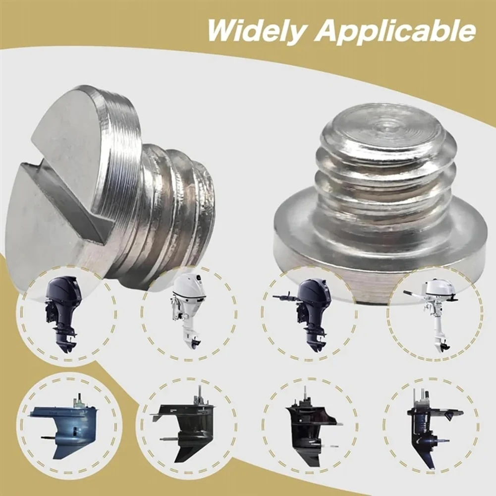 2 PCS Lower Unit Drain Screw Gasket Kit For Mercury Motor 10-79953Q0 Gear Oil Change Maintenance Tool