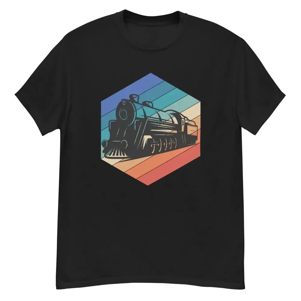 Vintage Retro Funny Train Lover Unisex T-Shirt Lover Model Railroad Conductor