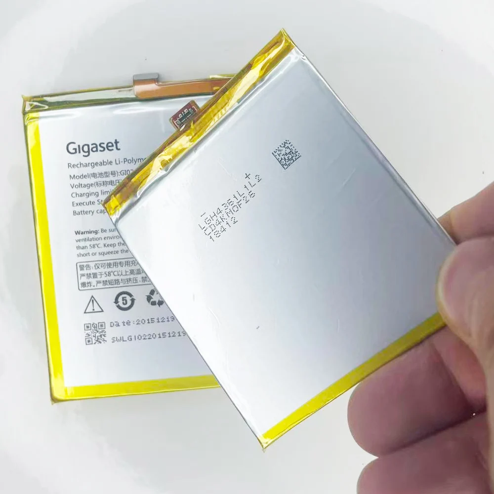 Gigaset ME FCB GS55-6 GS55-6ME / GS57-6 Gi02 휴대 전화용 기존 3000-4000mAh GI01 ​​GI02 리튬 폴리머 배터리