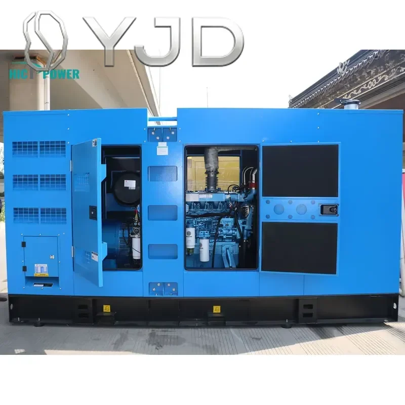Cheap Price Weichai Genset 250kw 313kva Silent Diesel Generator with 1/3 Phase 50/60hz for Hospital Data Backup Power