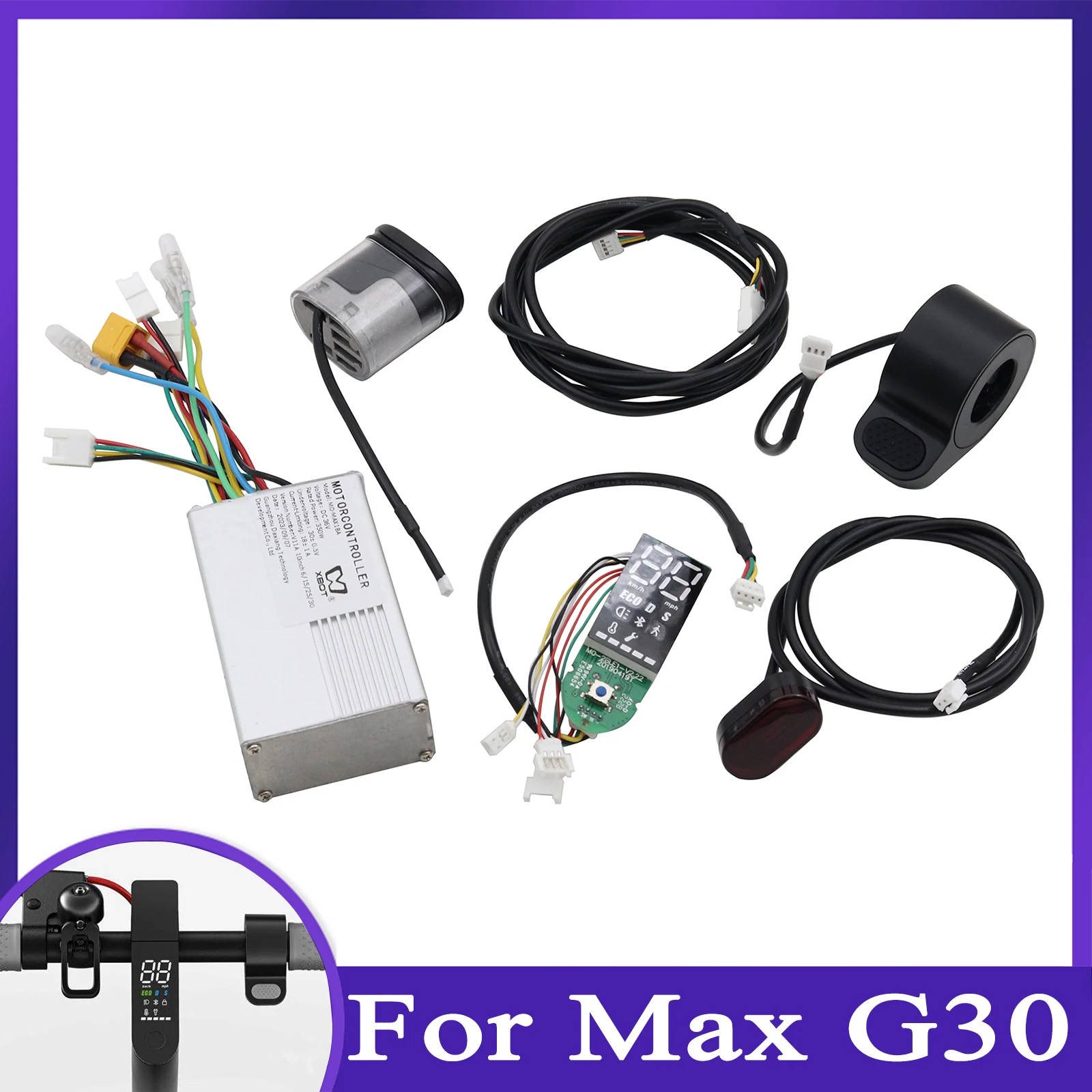 For Max G30 Electric Scooter Minirobot Controller 36V 350W XBOT Control Module Part Replacement Controller Minirobot APP