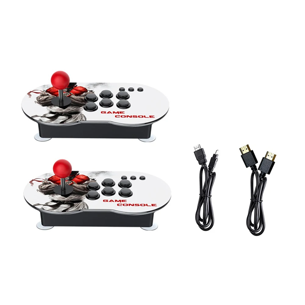 MT6 4K HD Video Arcade Game Console 3D Dual Controller Joystick 10000+ Games HDMI-compatible Game Player for PS1 Accessories