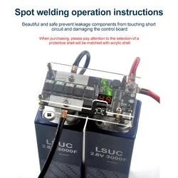 Scheda di controllo saldatrice a punti 5V Kit saldatrice a punti portatile fai da te saldatrice a punti PCB circuito per batteria al litio 18650