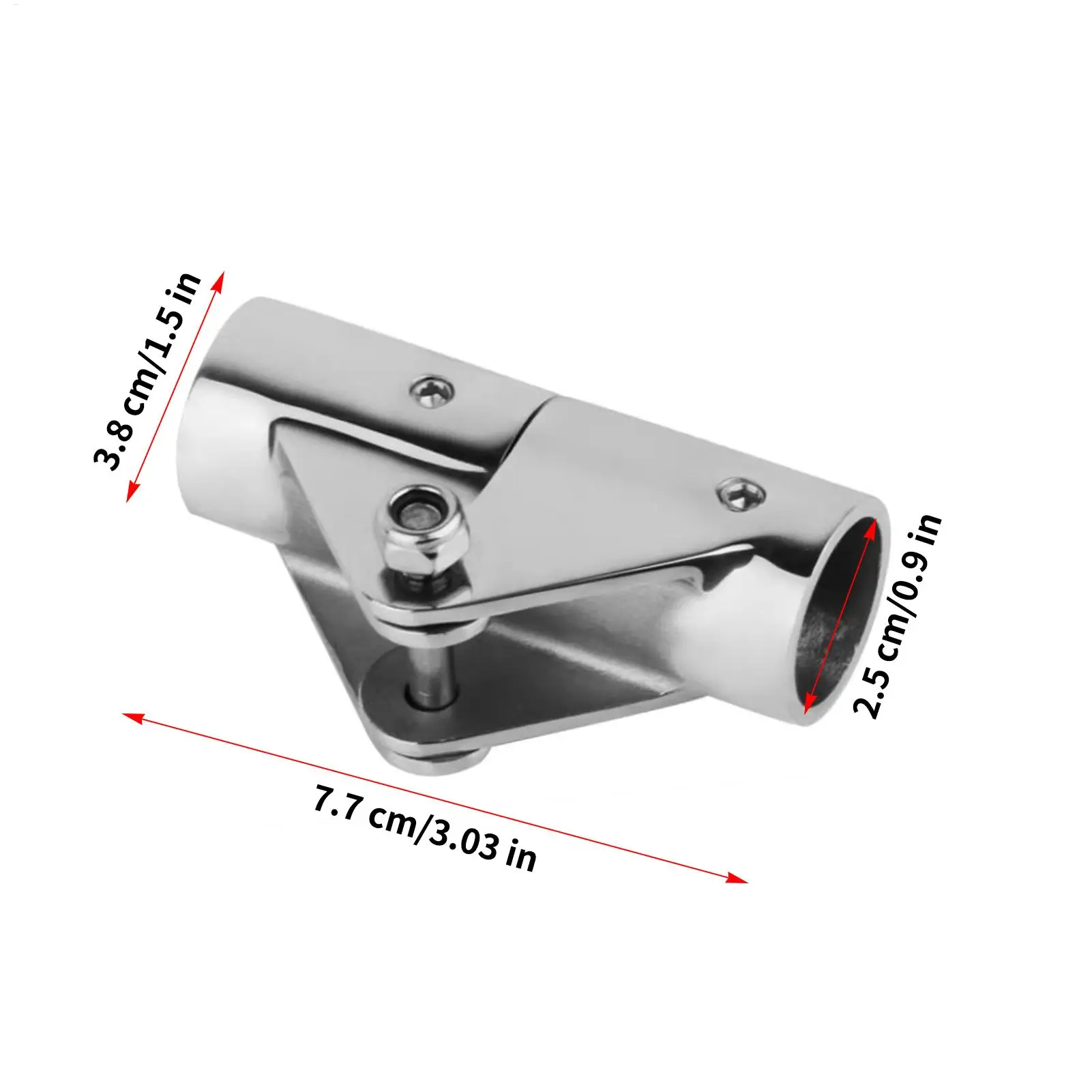 تركيبات قارب السكك الحديدية مقاومة للأشعة فوق البنفسجية للطي قطب اقتران للطي موصل دوار لأنظمة تظليل سطح اليخوت خط أنابيب البحرية