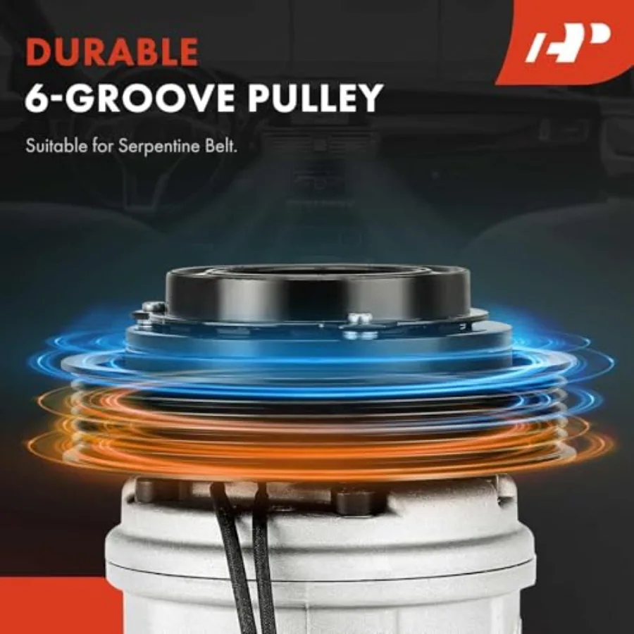 Kompresor AC Pendingin Udara dengan Kopling Dirancang untuk Sistem Pendingin Kendaraan di Freestar 2004-2007, Windstar 1999-2003, dan Merc