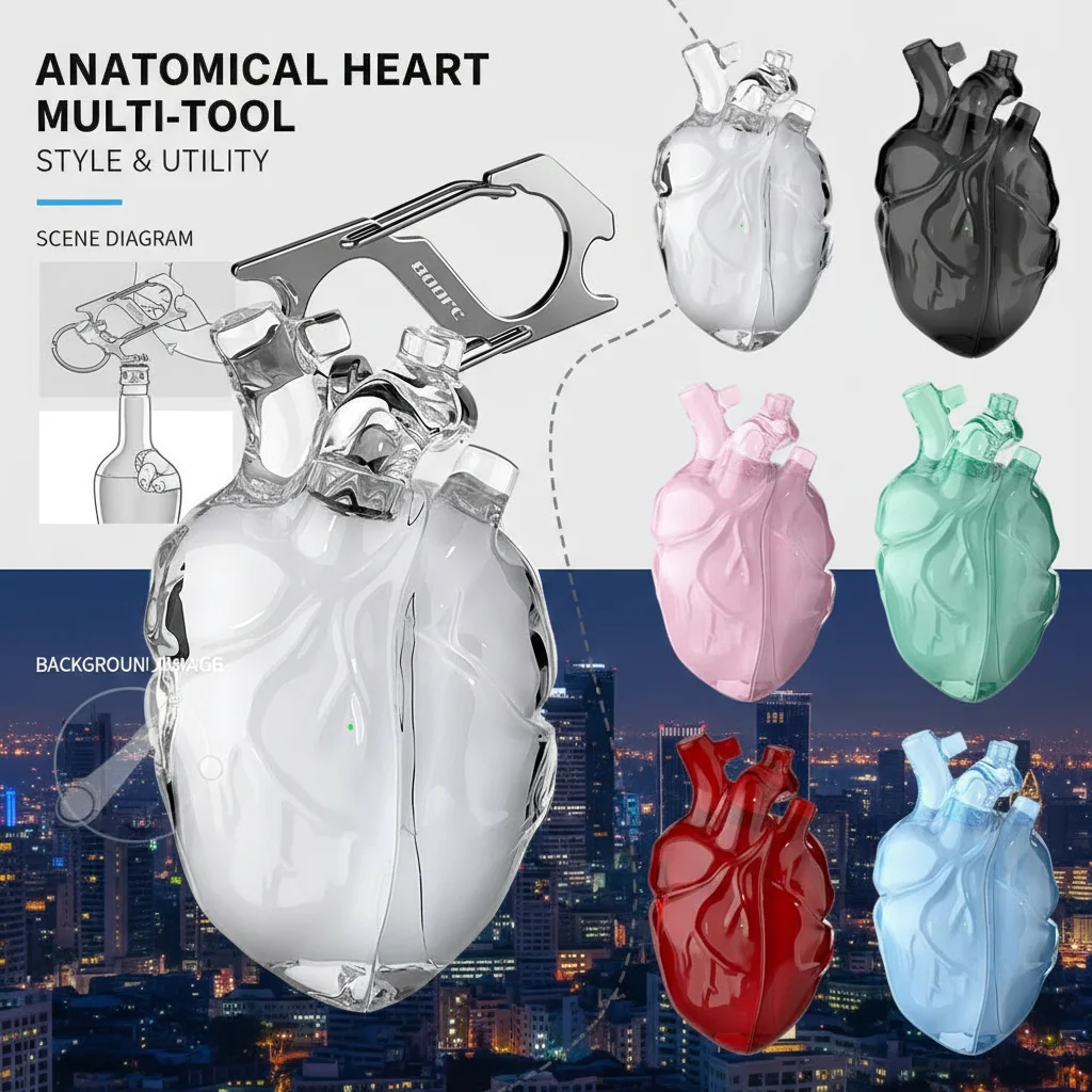 

Чехол для наушников GW-For 3 Red Heart, 3D-чехол из жидкого силикона, защитный чехол, совместимый с Bluetooth, чехол для наушников 808FC