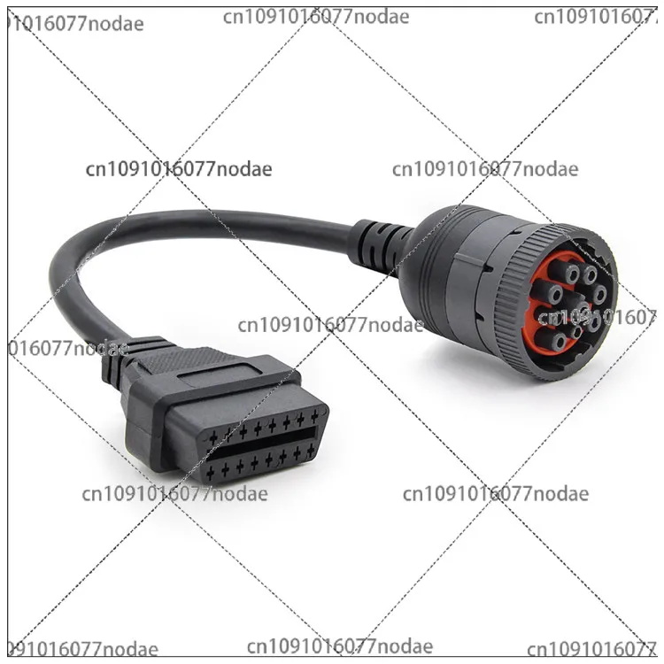 

J1939 9-контактный разъем для OBD2 16-контактный разъем для автомобильного грузовика/кабель-переходник