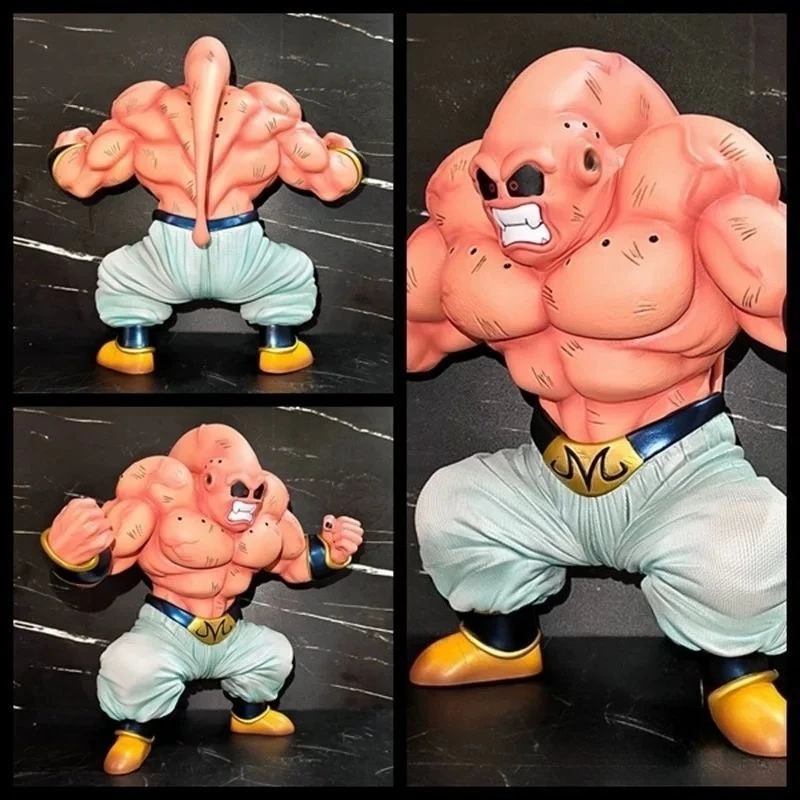 

Height 24cm Dragon Ball Super Muscle Buu Minami Kaiojin Majin Buu Doll Figure Model Ornament Collection Gift