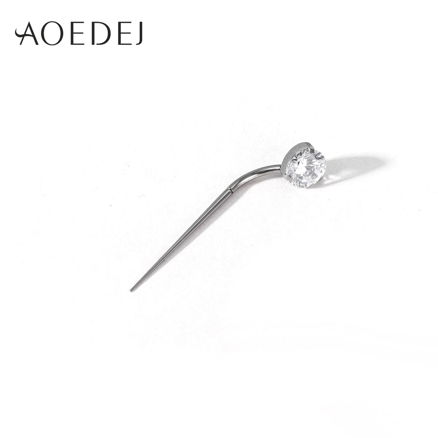 AOEDEJ 1 PC G23 Titan Piercing Kit Innengewinde Gebogene Kegel Einsetzen Pin Werkzeug Für Tragus Helix Lippe Nase Piercing schmuck – Detail 19