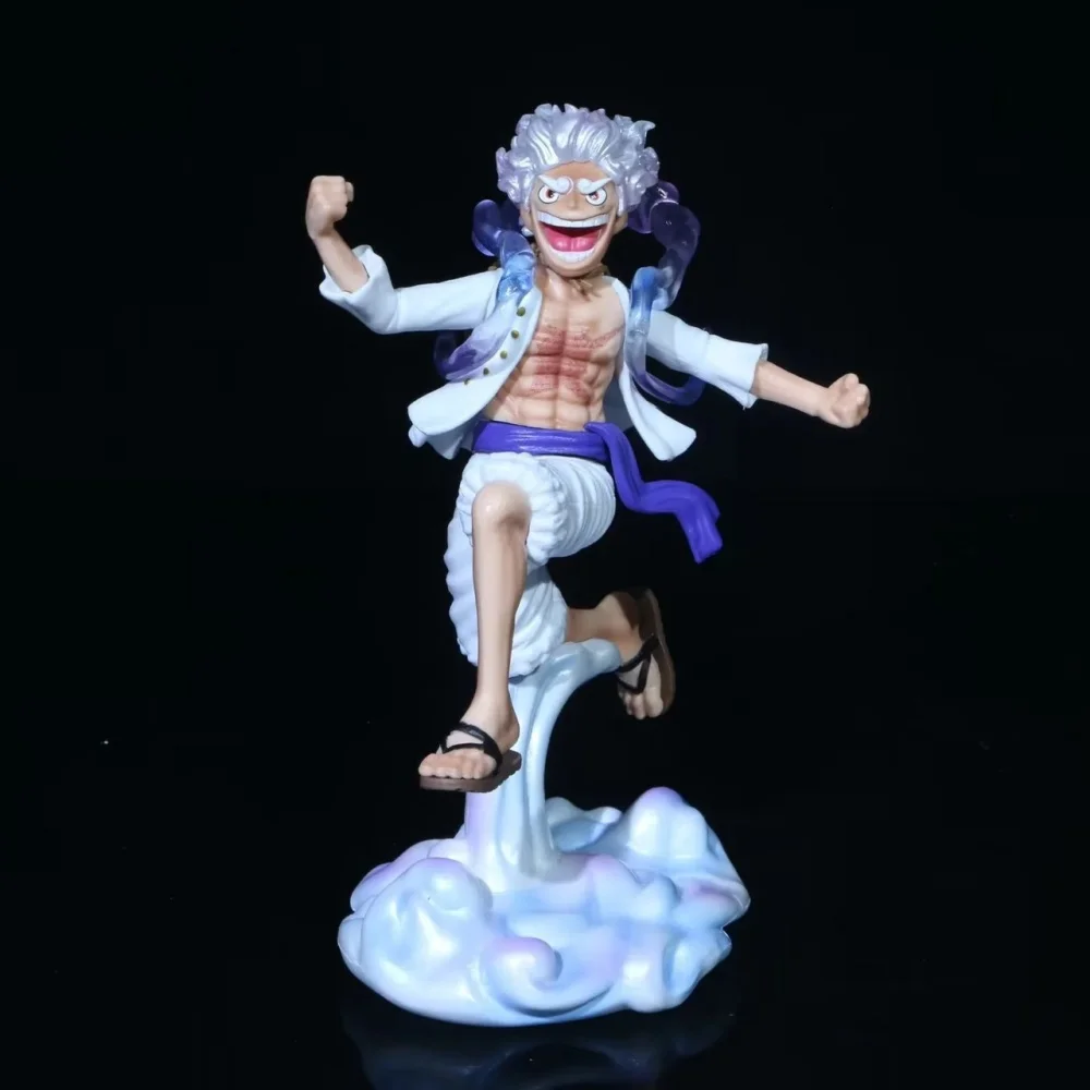 Figura de acción coleccionable de PVC de Monkey·D·Luffy, Dios del Sol, Nikka 001, del anime One Piece, 19 cm